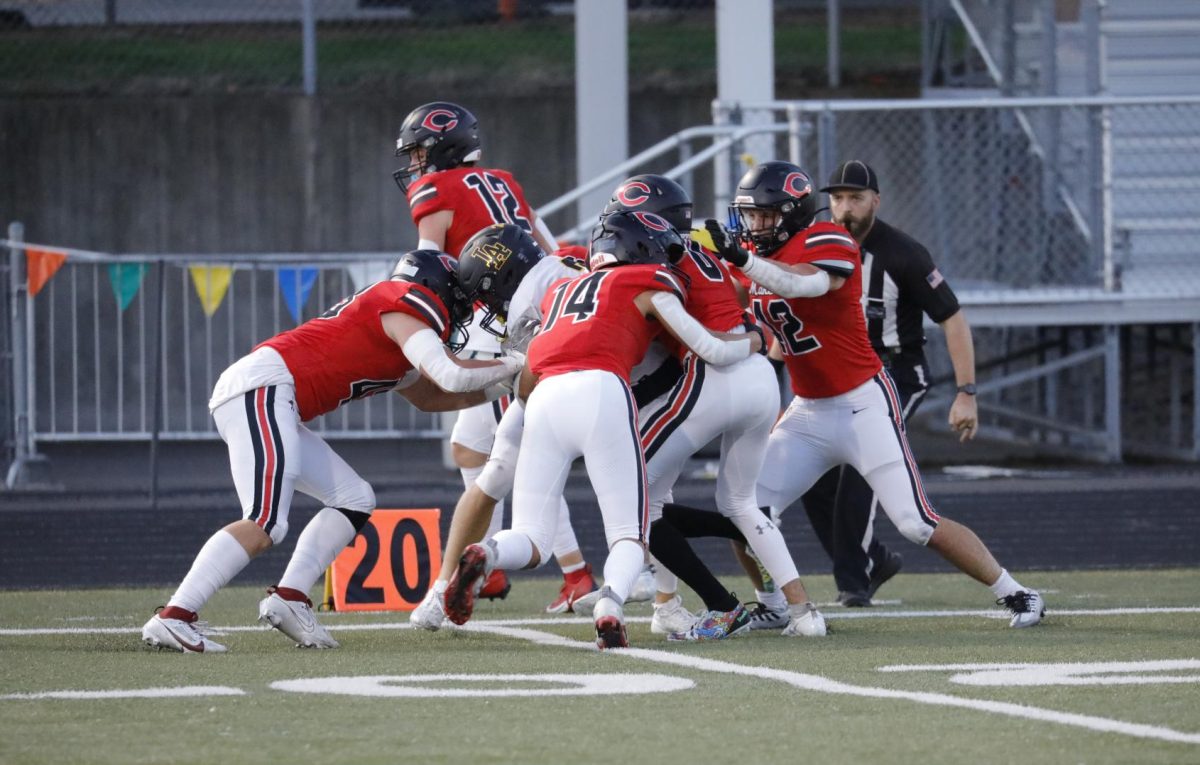 Camas v. Lincoln, courtesy of CHS Yearbook