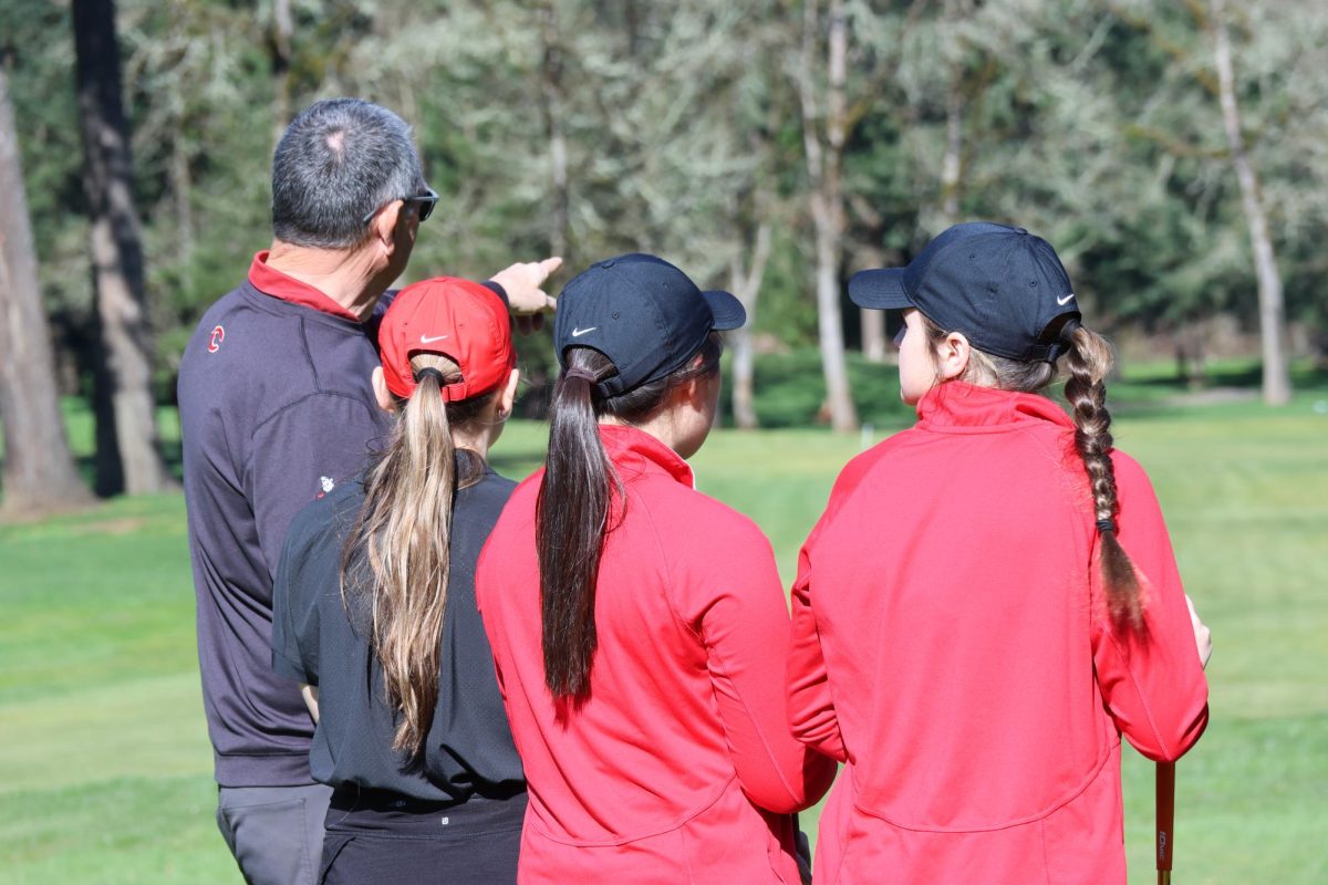 CHS varsity girls golf