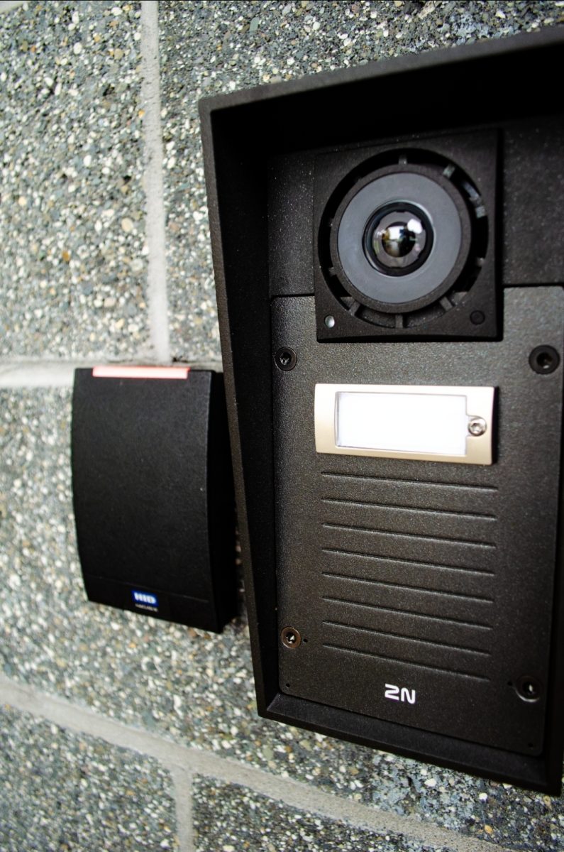 New camera/buzzer system at Camas High School