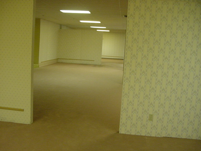 The original photo posted on 4chan that inspired the entire backrooms fanbase (credit Forbes)
